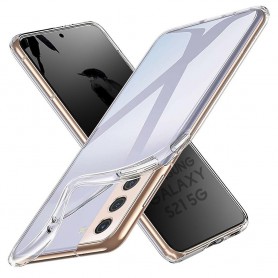 COQUE SILICONE PROTECT POUR SAMSUNG GALAXY S21 5G G991 TRANSPARENT