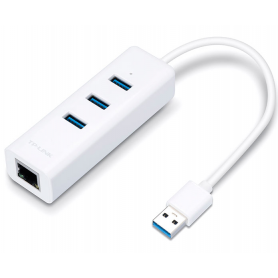 Carte Réseau USB 3.0 10/100/1000 + Hub USB TP-Link UE330
