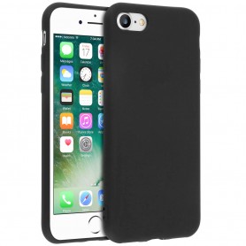 Coque OKKES en Silicone noir pour iPhone 7/8