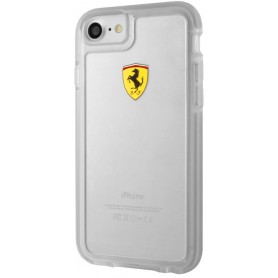 Coque pour iPhone 7/8/SE édition Ferrari (transparente)