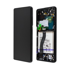 LCD écran Samsung G998B Galaxy S21 Ultra Originale + Batterie Phantom noir