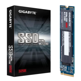 SSD M2 2280 NVMe Gigabyte 512Go