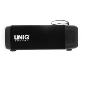 ENCEINTE PORTABLE UNIQ Berlin Bluetooth Speaker - MP3 - USB - Radio - AUX - Noir