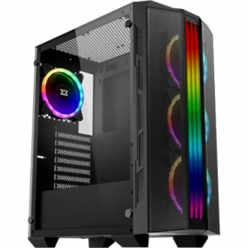 Boitier Moyen Tour ATX Xigmatek Trident RGB avec panneaux vitrés (Noir)