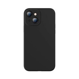 Baseus liquid Silica Gel Protective Case pour Apple Iphone 13 (6,1) Classic noir