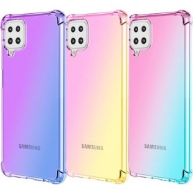 Coque en silicone renforcé transparente pour SAMSUNG Galaxy A12