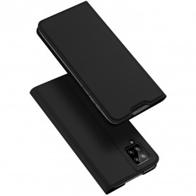 Coque FOLIO pour Samsung Galaxy A12 Noir