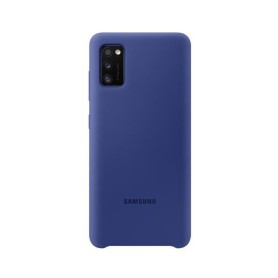 Coque original Samsung A415 Silicone Cover Galaxy A41 bleu
