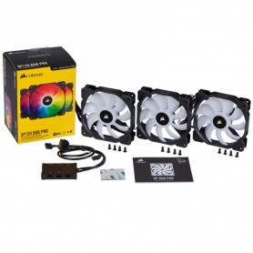 CORSAIR ICUE SP120 RGB PRO - KIT DE VENTILATEUR D'ARMOIRE DE SYSTÈME