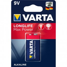 Pile Alcaline 9V / 6LR61 Varta LongLife Max Power