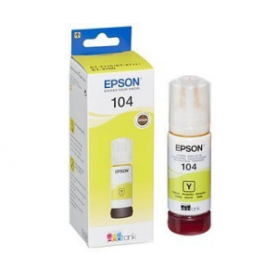 Epson 104 Recharge d'encre originale EcoTank Jaune