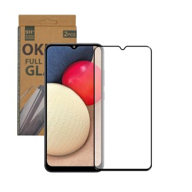 "OKKES" ® 2in1 Fullcover 3D Verre trempé pour Samsung A325F Galaxy A32 4G