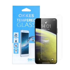 "OKKES" écran protecteur Apple iPhone 13 Mini (5,4") Verre trempé