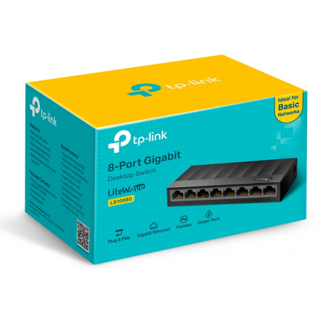 Switch 8 Ports TP-Link 10/100/1000