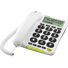 Téléphone Fixe DORO PHONEEASY 312CS Blanc