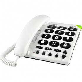 Téléphone Fixe DORO PHONEEASY 311C Blanc