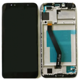Ecran & Tactile avec Châssis Huawei Y6 2019 Noir