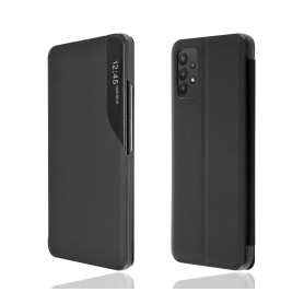 "OKKES" Book Case "SmartView" pour Samsung A135F Galaxy A13 4G noir