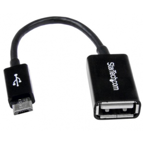 Câble adaptateur Micro USB vers USB Host OTG de 12cm