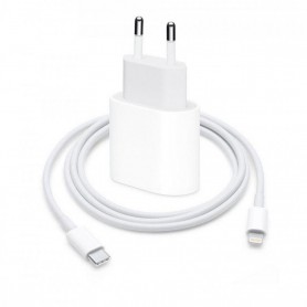 CHARGEUR Apple 20W USB-C Power Adaptateur  MHJE3ZM/A + Câbles