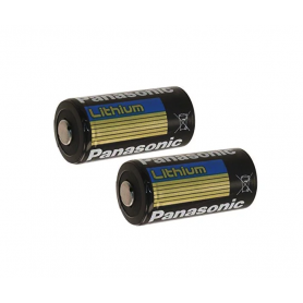 Panasonic INDUSTRIAL CR123 CR123A 3V Lithium (2 Pack) pour AJAX