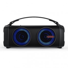 UNIQ Accessory Disco Bluetooth Speaker - FM AUX - SD - USB  - MP3 - Noir