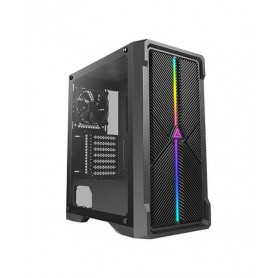 Boitier Moyen Tour ATX Antec NX420 RGB avec panneau vitré (Noir)