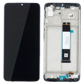 LCD XIAOMI Redmi 9T, Gris Carbone (noir), Service Pack
