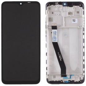 Écran - Écran Tactile Xiaomi Redmi 9, Noir, Service Pack