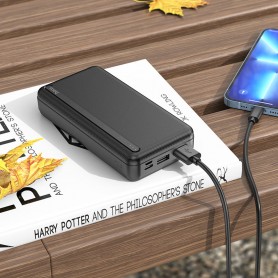 Hoco J91A strong and wear resistant - Powerbank 20000mAh NOIR