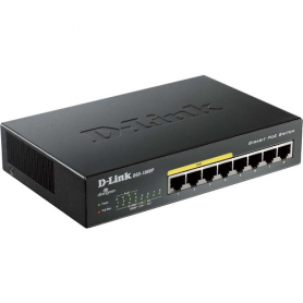 SWITCH GIGABIT D-LINK 8 Ports 10/100/1000 Dont 4 Ports PoE