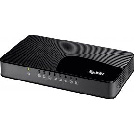 Switch Zyxel GS-108S v2 Gigabit Ethernet (10/100/1000) Noir