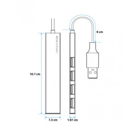 Hub USB 3.0 Advance Xpand Smart - 4 ports