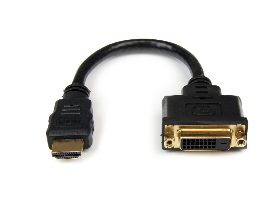 StarTech.com Adaptateur vidéo DVI vers VGA - Convertisseur DVI-I vers HD15  - Mâle / Femelle - Noir - adaptateur VGA