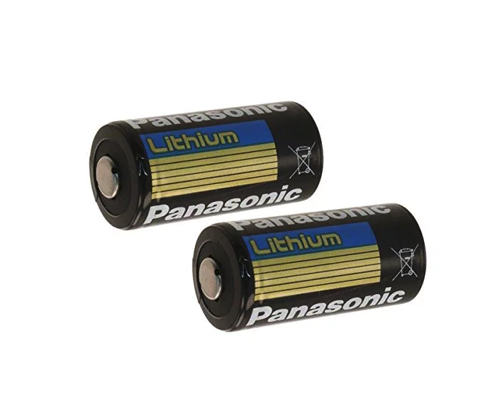 Panasonic INDUSTRIAL CR123 CR123A 3V Lithium (2 Pack) pour